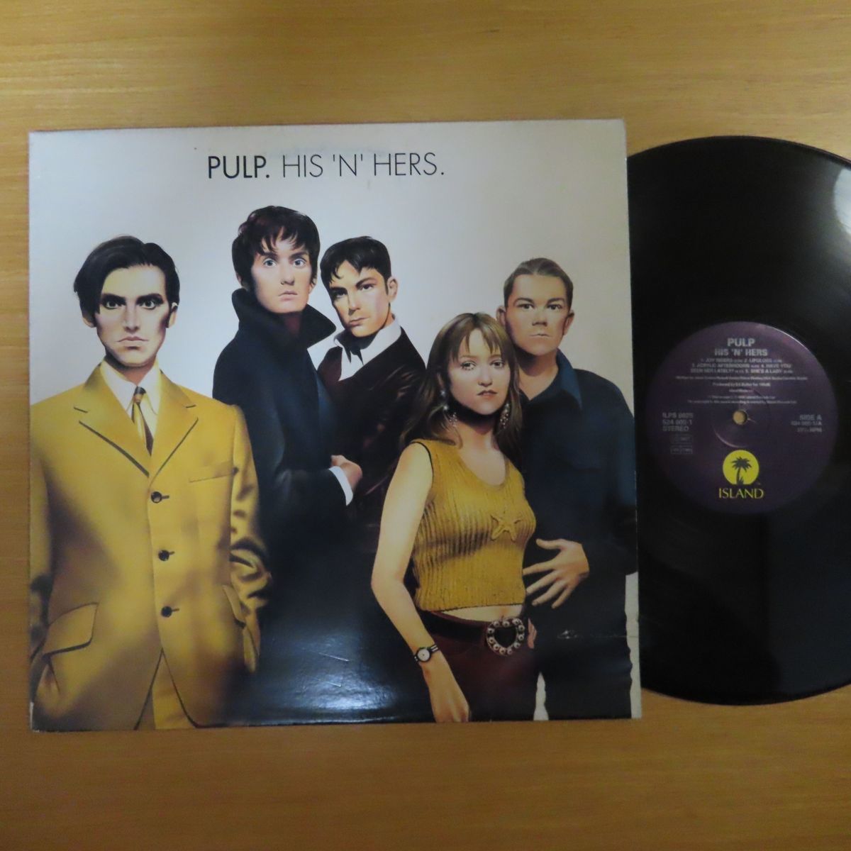 当日発送可 35005513;○【UK盤/LP】Pulp / His 