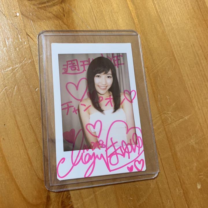 渡辺麻友 直筆サインチェキ 渡辺麻友 チェキ AKB48
