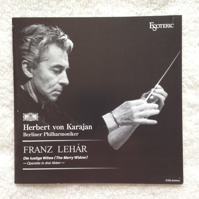 ESOTERIC☆カラヤン：レハール 喜歌劇《メリー・ウィドウ》☆SACD