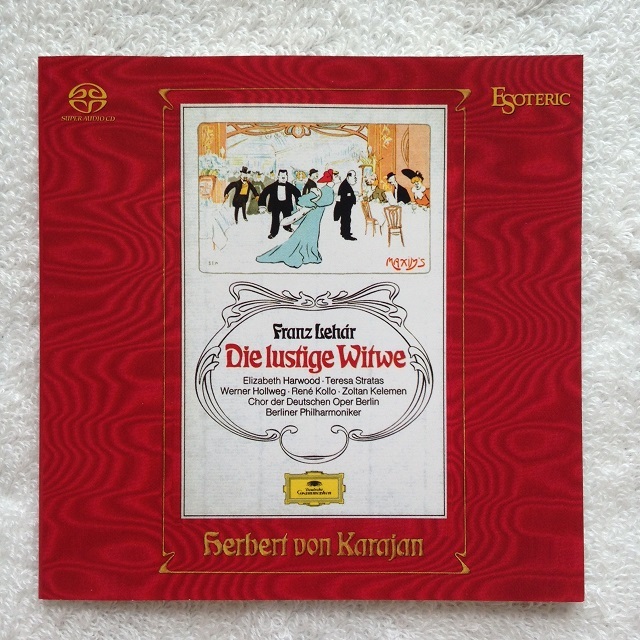 ESOTERIC☆カラヤン：レハール 喜歌劇《メリー・ウィドウ》☆SACD