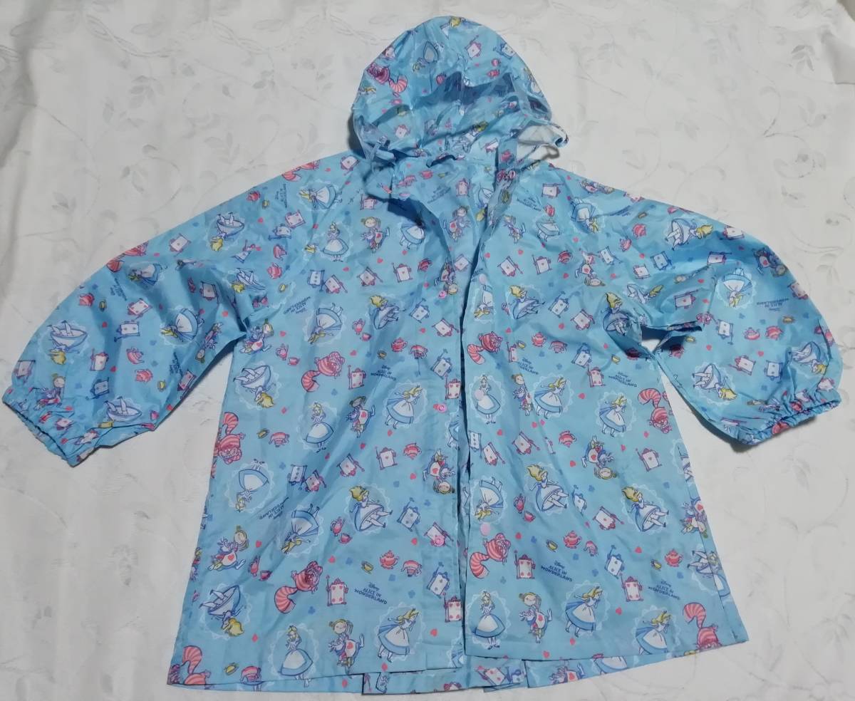 ディズニー 不思議の国のアリス チェシャ猫 等 キッズ 子供用 レインコート 巾着袋付き リュック対応 110 1サイズ 1 115 124cm 売買されたオークション情報 Yahooの商品情報をアーカイブ公開 オークファン Aucfan Com
