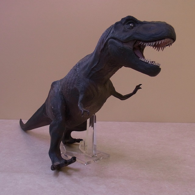 ティラノサウルスレックス「ジュラシックパーク」（ツクダホビー）特大ソフビ1:10 ツクダホビー ティラノサウルス・レックス ジュラシックパーク 約90cm