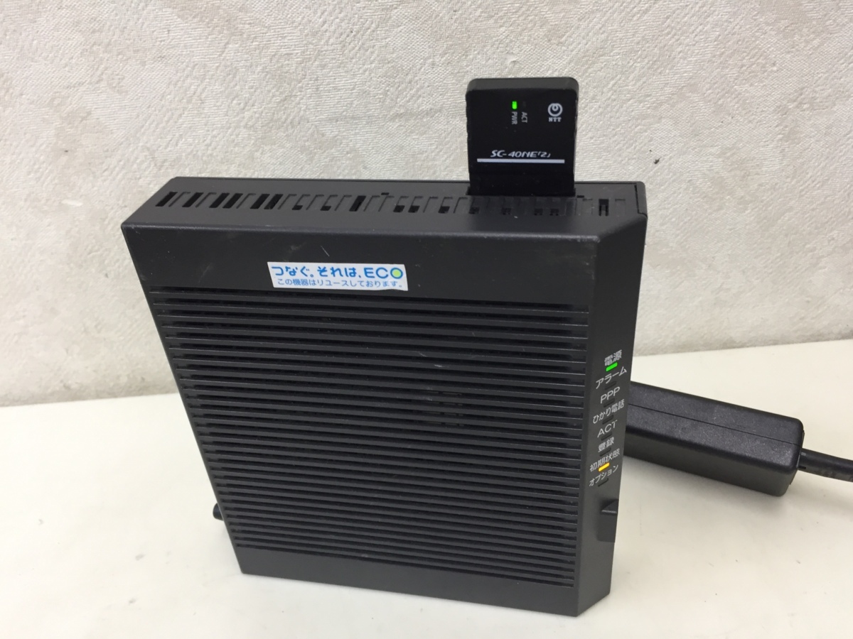 世界どこでも無料発送 中古□NTT東日本 ひかり電話ルータ RT-500KI