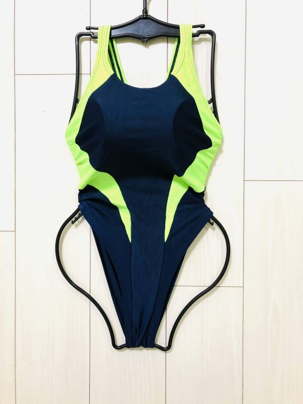 12日本製女子競泳水着l ライフガードwater Safety Officerマーキング ハイレグオープンバック光沢紺 蛍光イエロー ライフセーバー ワンピース 売買されたオークション情報 Yahooの商品情報をアーカイブ公開 オークファン Aucfan Com