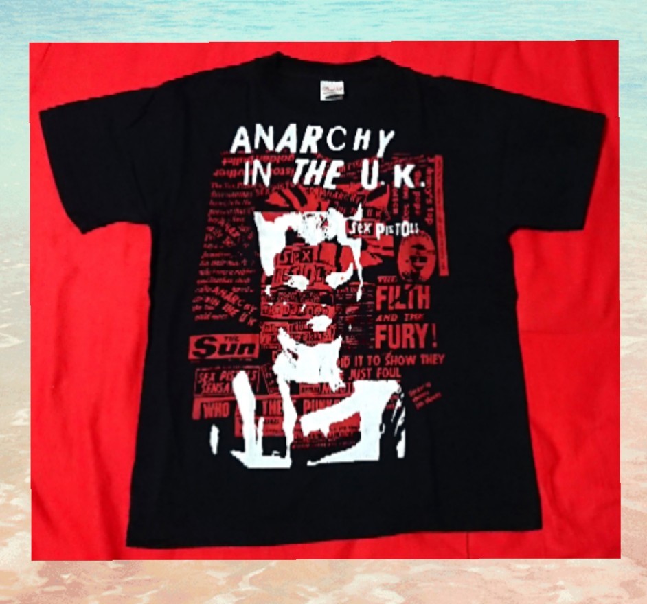 定番，SALE SEX PISTOLS Tシャツ セックス ピストルズ バンド PUNK ROCK パンク ロック セックスピストルズ 音楽 前後デザイン イギリス(Tシャツ)｜売買されたオークション情報、yahooの商品情報をアーカイブ公 Tシャツ