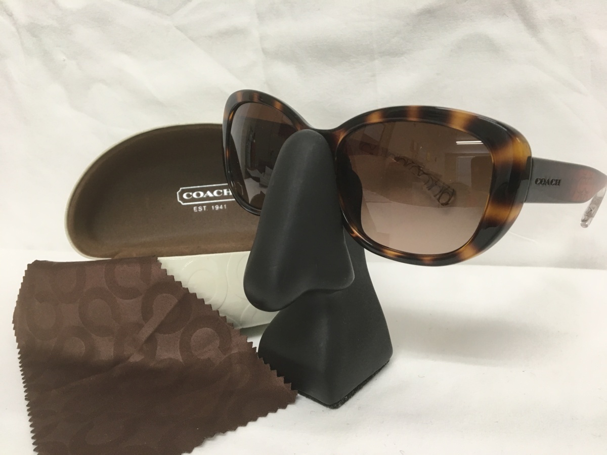 □【YS-1】 コーチ COACH □ レディース サングラス □ 純正ケース 