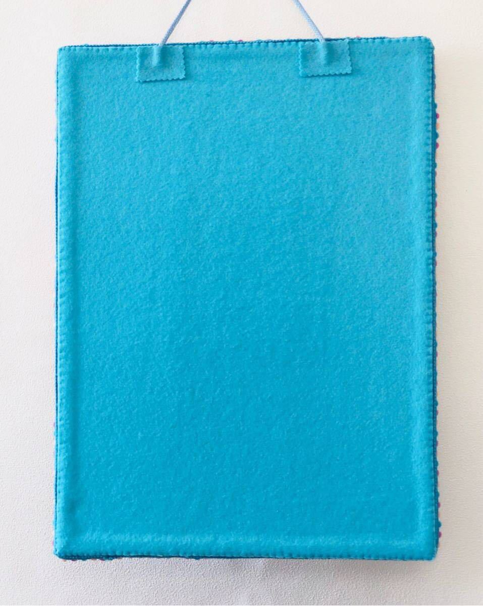 フェルト★ハンドメイド ★クジラ★ねこ★シロクマ★ペンギン★虹★海★水兵さん★飾り★タペストリー★夏★リース_8