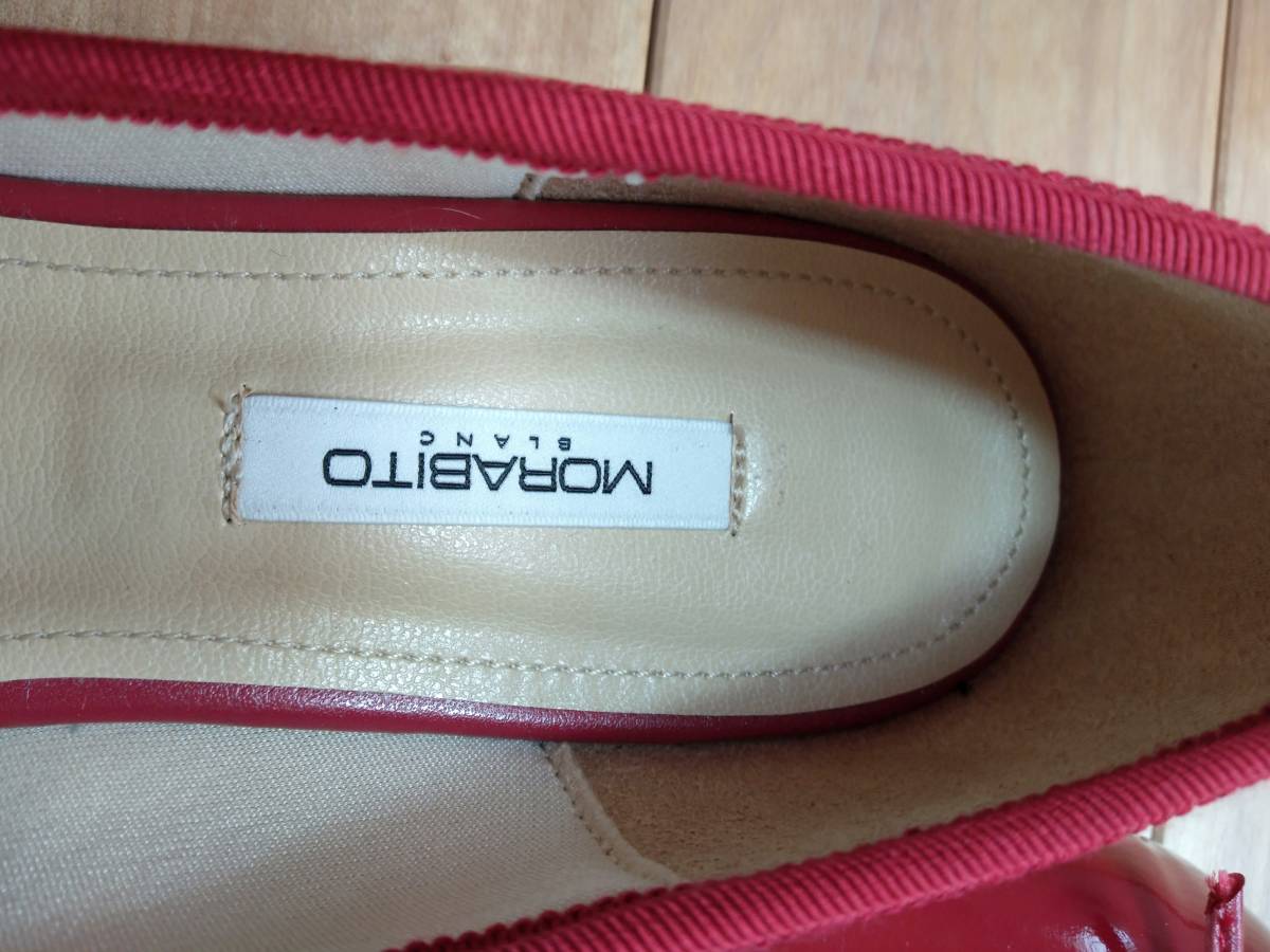 MORABITO BLANC　モラビト　バレエパンプス・シューズ　23.5cm/オースチンリード