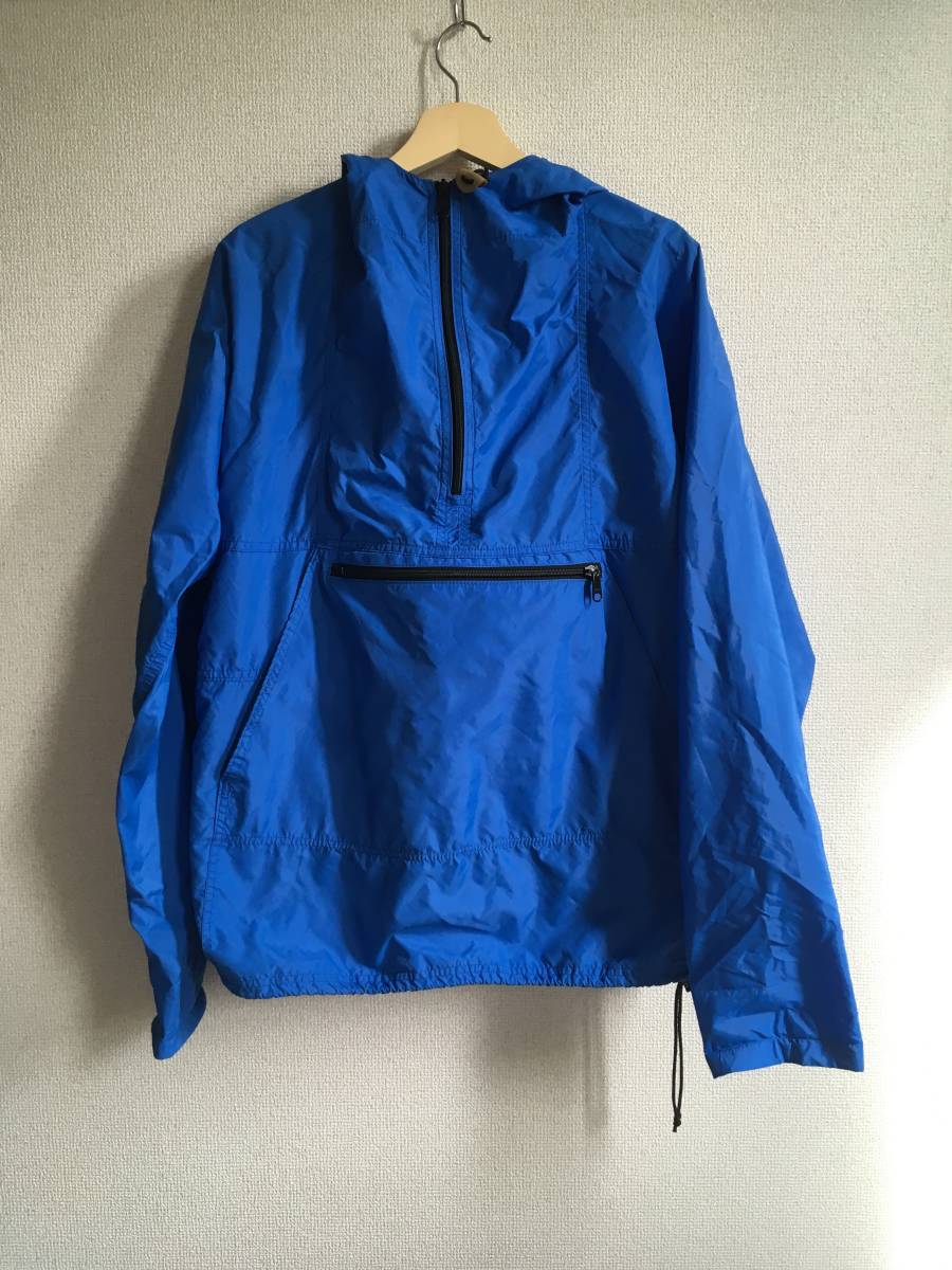 LL Bean エルエルビーン ハーフジップ アノラックパーカー ブルー M_1