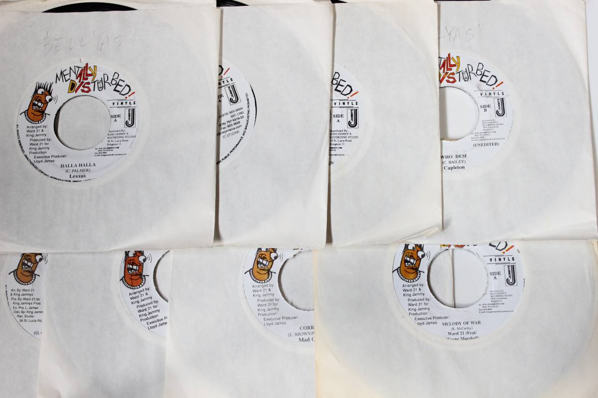 REGGAE レゲエ レコード レゲエ7インチレコード集めました。4枚 珍盤