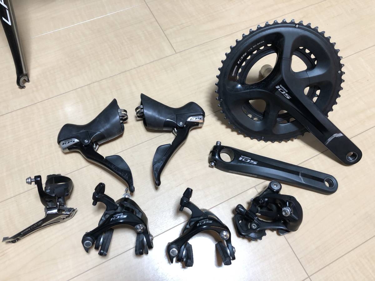 Shimano 105 GroupSet 5800系 中古 スポーツ、レジャー パーツ 【公式
