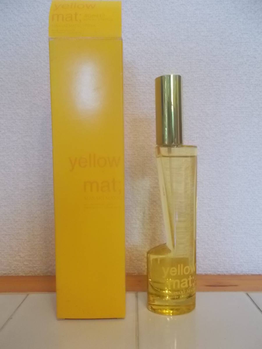 MASAKI MATSUSHIMA マサキマツシマ マット イエロー mat 40ml 香水