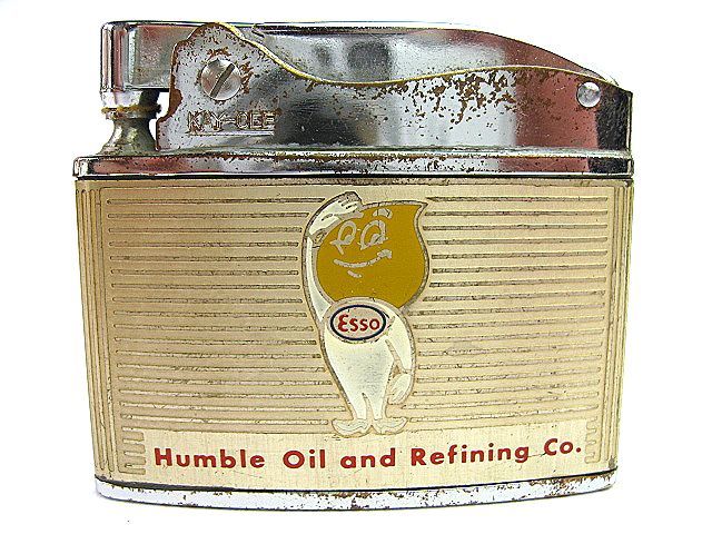 1950's ESSO エッソ オイルドロップ ビンテージ オイルライター 検