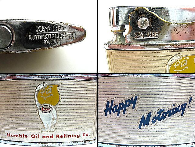 1950's ESSO エッソ オイルドロップ ビンテージ オイルライター 検