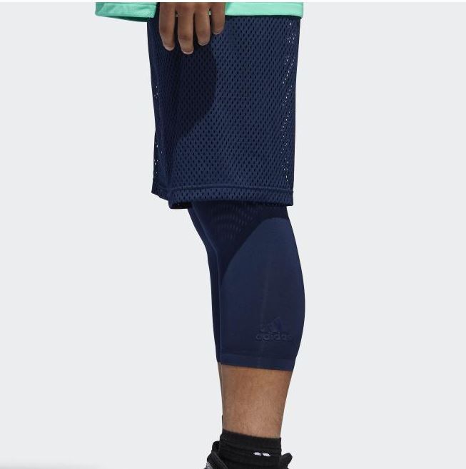 ★アディダス adidas ランニング 新品 ACCEL 2/1 SHORT ハーフパンツ タイツ セット 濃青[CE6966-O] 四 ★QWER★