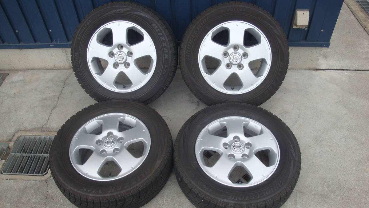  日産 セレナ 15インチ純正+BS ブリザック VRX 195/65R15 4本セット 229(中古品)｜売買されたオークション情報、yahooの商品情報をアーカイブ公開 - オークファン 15インチ