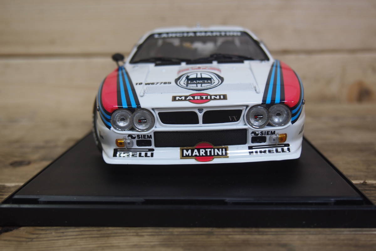 ◇京商 KYOSHO LANCIA RALLY 037 ランチア ラリー 1/18 ミニカー