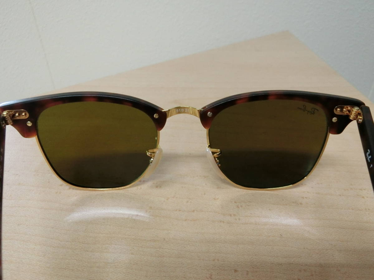 ☆RAY-BAN・レイバン サングラス・クラブマスター RB3016 1145/17 51 