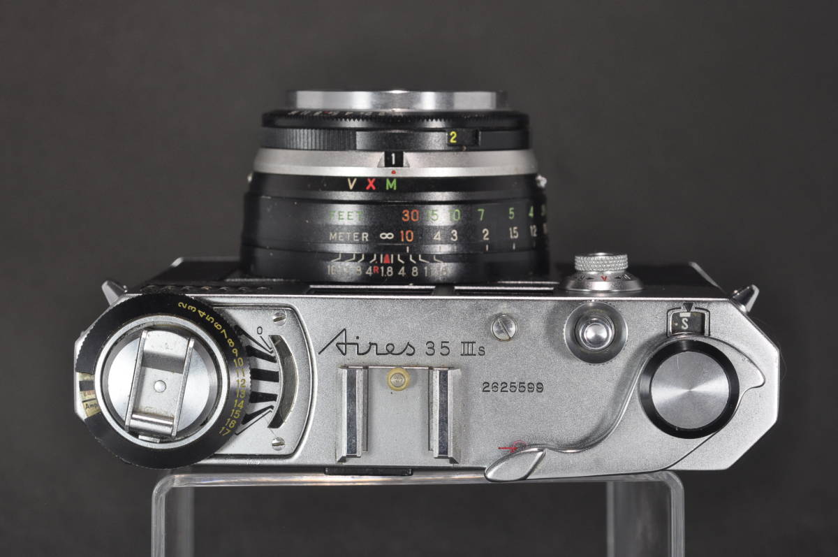 正規品・送料込 アイレス Aires35-Ⅲs + H CORAL 1:1.8 f=4.5cm