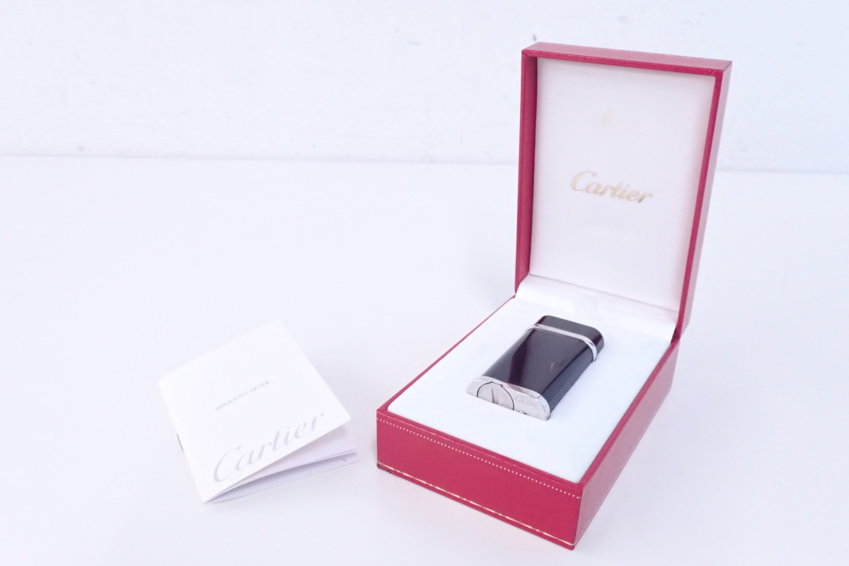 人気セール，セール カルティエ ローラー ガスライター ブラック シルバー 箱付き Cartier ローラガス 管TKY06297TG(カルティエ)｜売買されたオークション情報、yahooの商品情報をアーカイブ公開 - オークファン カルティエ