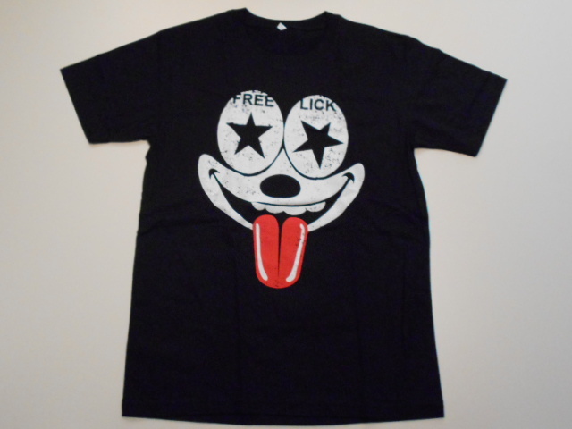 Felix The Cat フィリックス ザ キャット Free Lick パロディ Tシャツ Kiss キッス ロック バンド イラスト キャラクター 売買されたオークション情報 Yahooの商品情報をアーカイブ公開 オークファン Aucfan Com