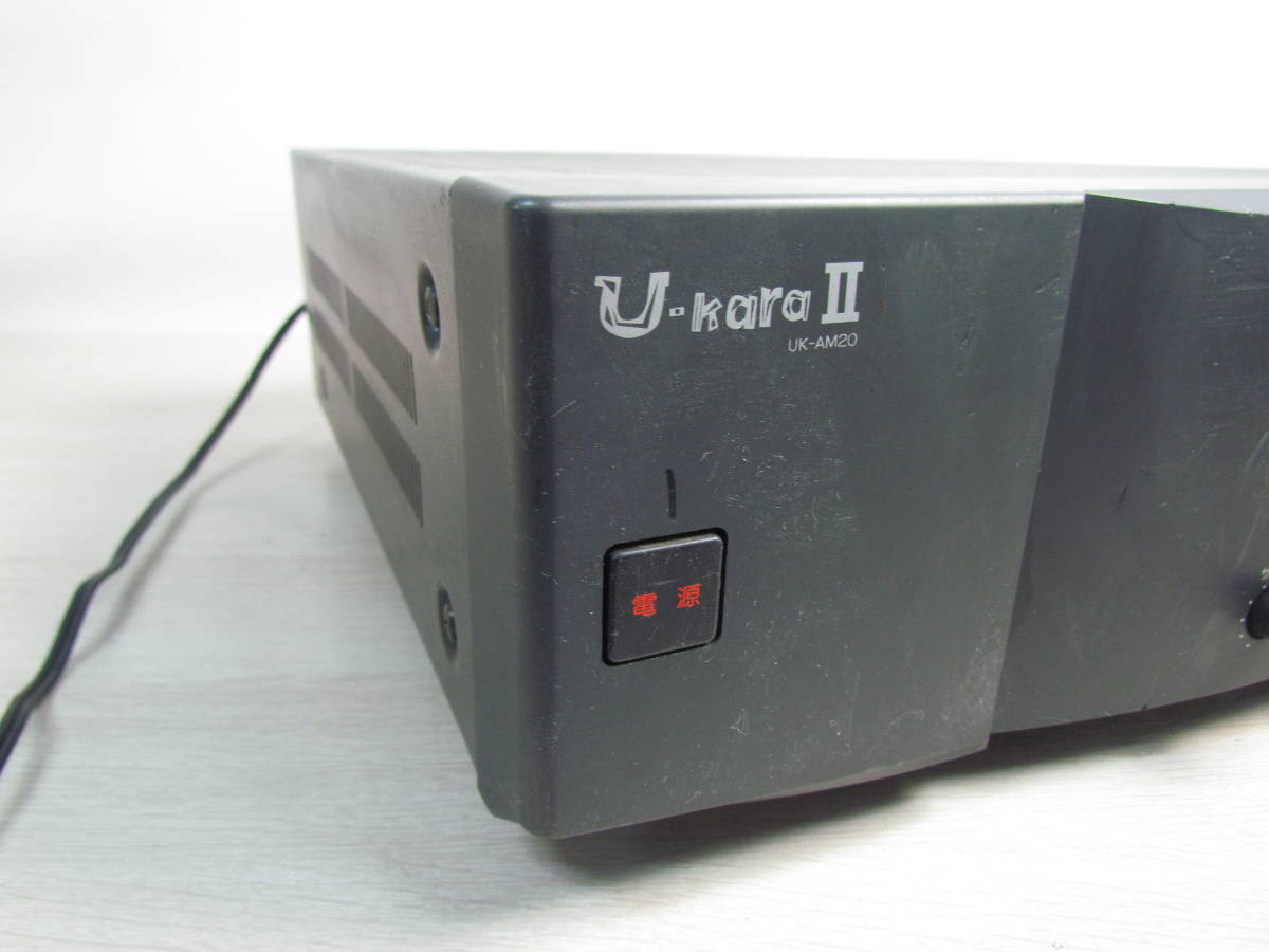 □□U-Kara AVミキシングアンプ UK-AM03 デジタルエコーカラオケ用 AV