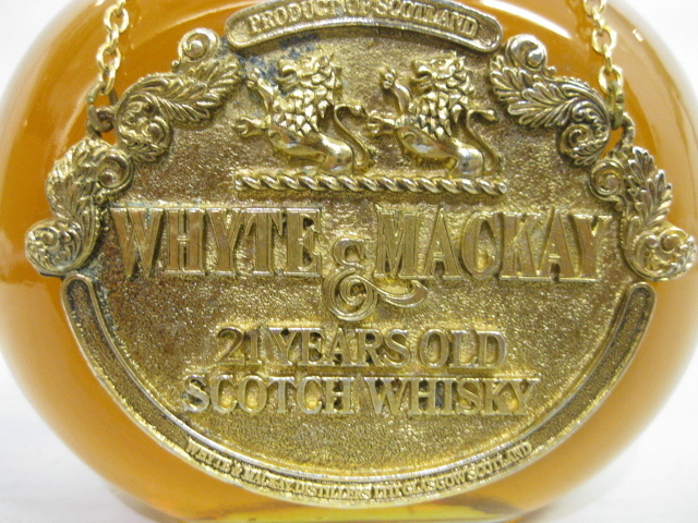 古酒【未開栓】WHYTE＆MACKAY/ホワイト＆マッカイ 21年 箱付き 750ml