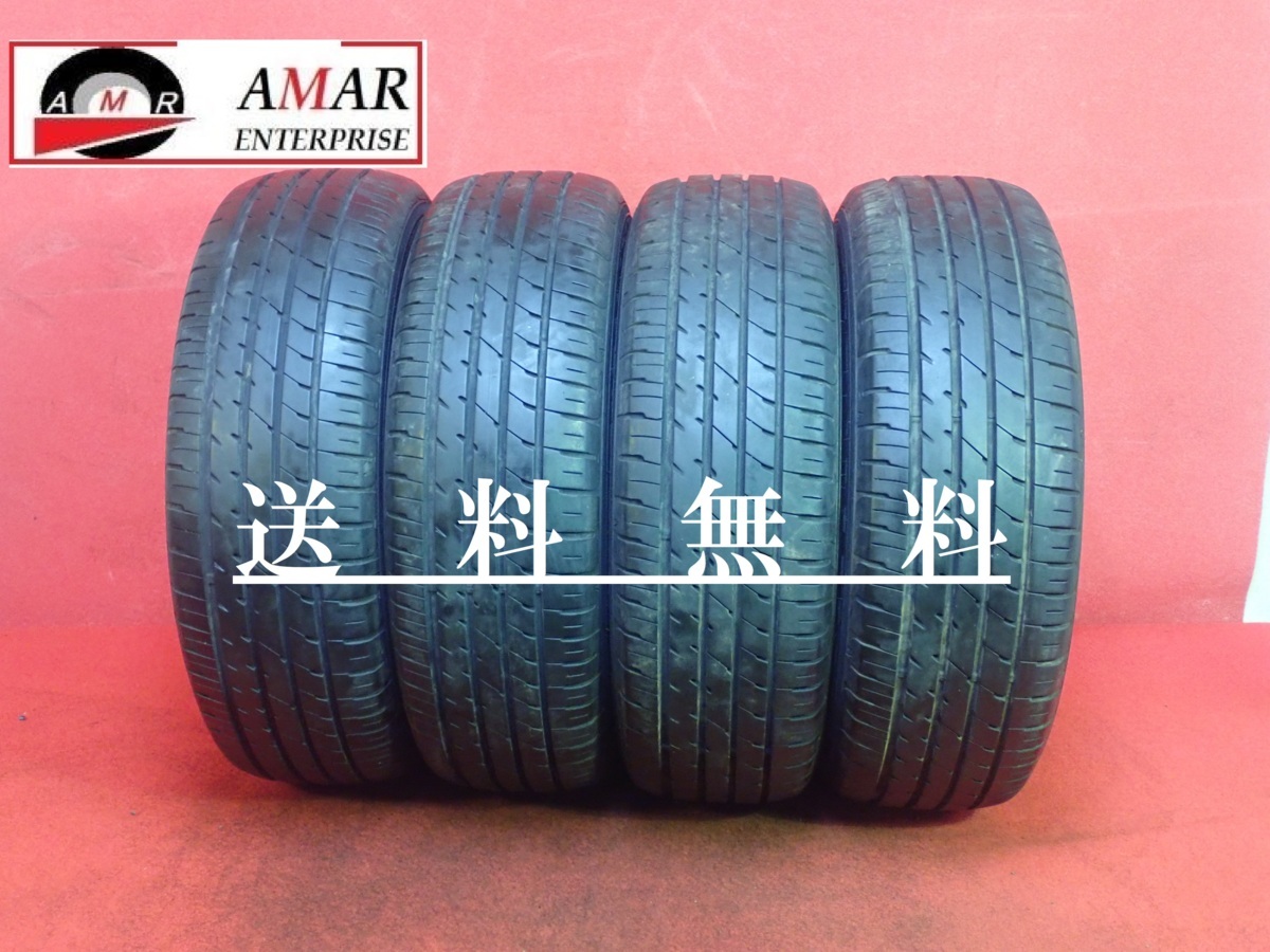 215/65R16● DUNLOP ENASAVE RV504 / 中古 ★ 4本(T-42703)送料無料