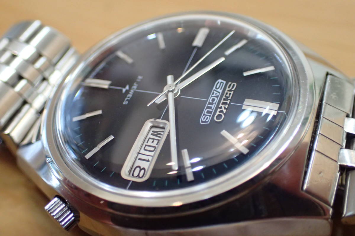 レア /美品◇SEIKO/セイコー5アクタス 21石 ◇グリーンダイヤル 7019