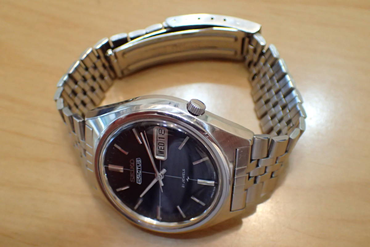 レア /美品◇SEIKO/セイコー5アクタス 21石 ◇グリーンダイヤル 7019