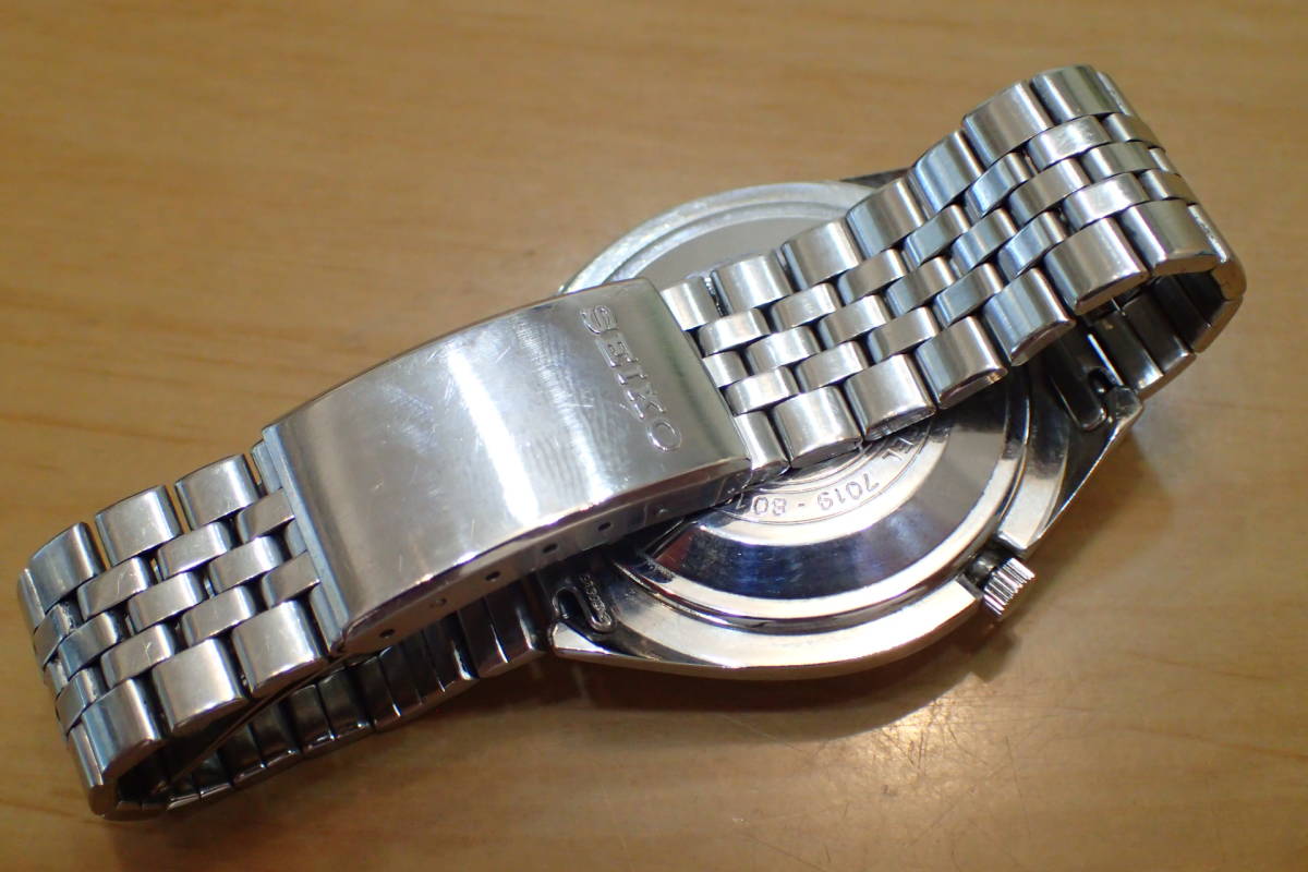 レア /美品◇SEIKO/セイコー5アクタス 21石 ◇グリーンダイヤル 7019