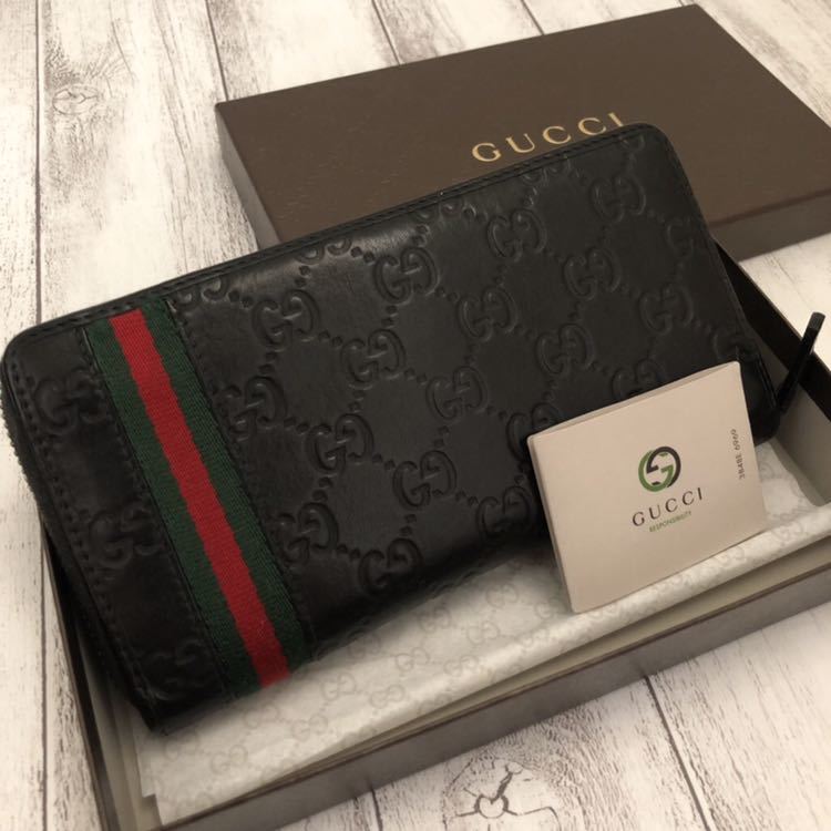 シェリーライン 長財布 GUCCI GG柄 - グッチ GUCCIグッチ レザー