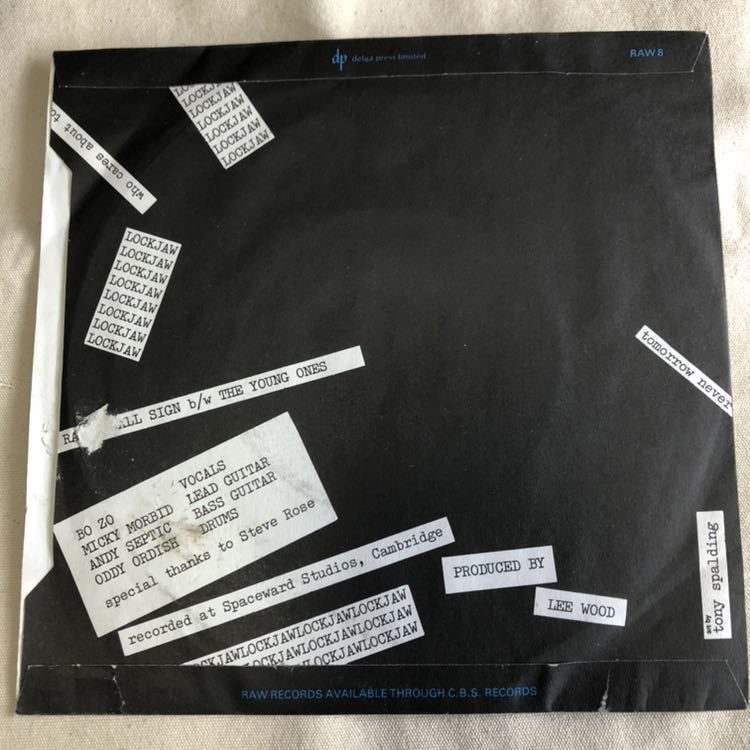 購入公式店 Lockjaw / Radio Call Sign (7)kbd rare 70's uk punk