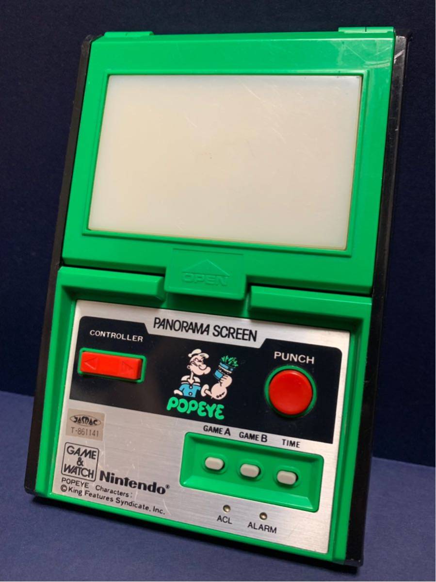 動作確認済みGAME&WATCH ポパイ POPEYE PP-23 ゲームウォッチ
