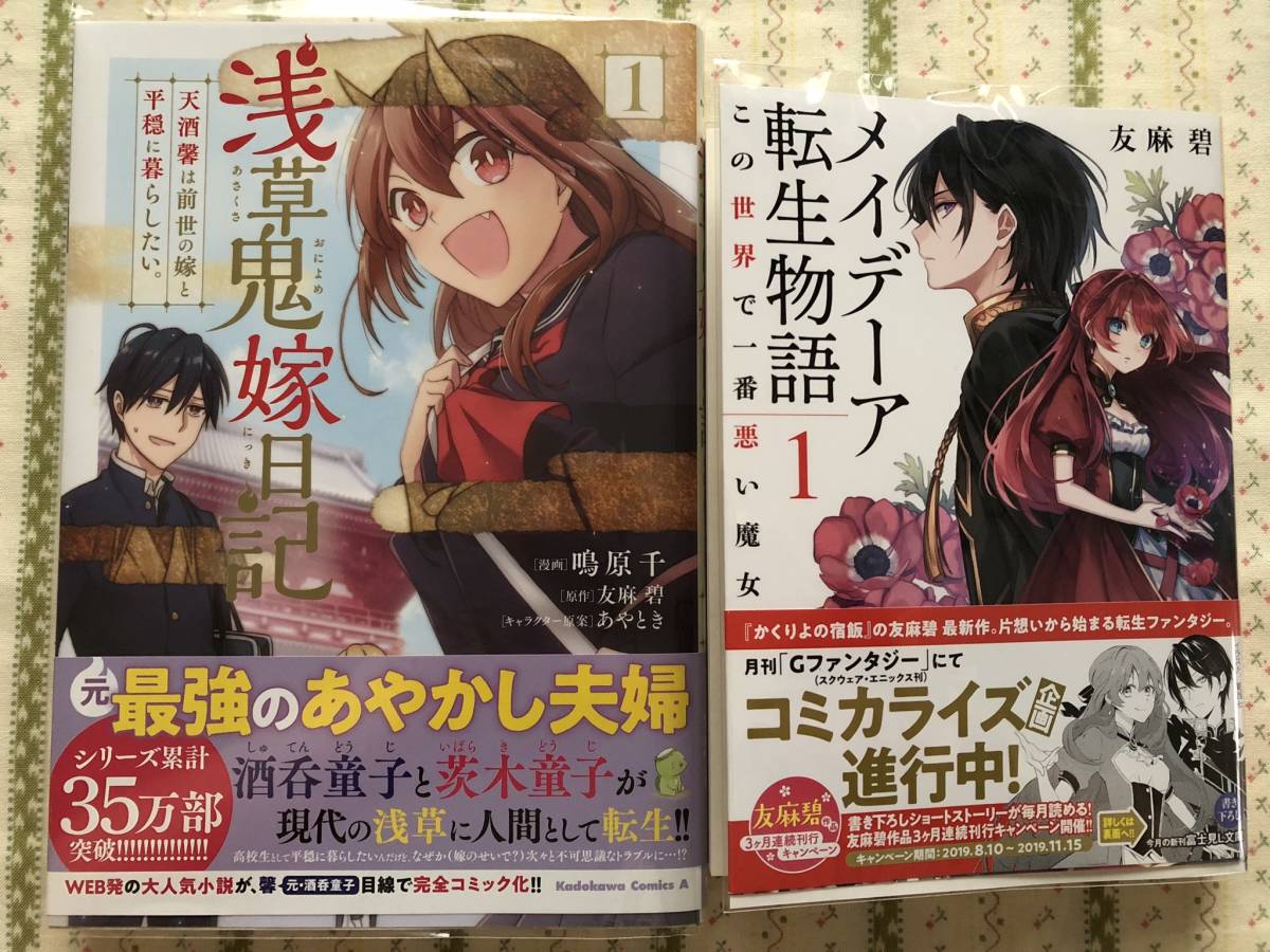 2冊セット メイデーア転生物語 1 この世界 一番悪い魔女 浅草鬼嫁日記 友麻碧 特典 かくりよの宿飯 書き下ろしss 富士見l文庫 ライトノベル一般 売買されたオークション情報 Yahooの商品情報をアーカイブ公開 オークファン Aucfan Com