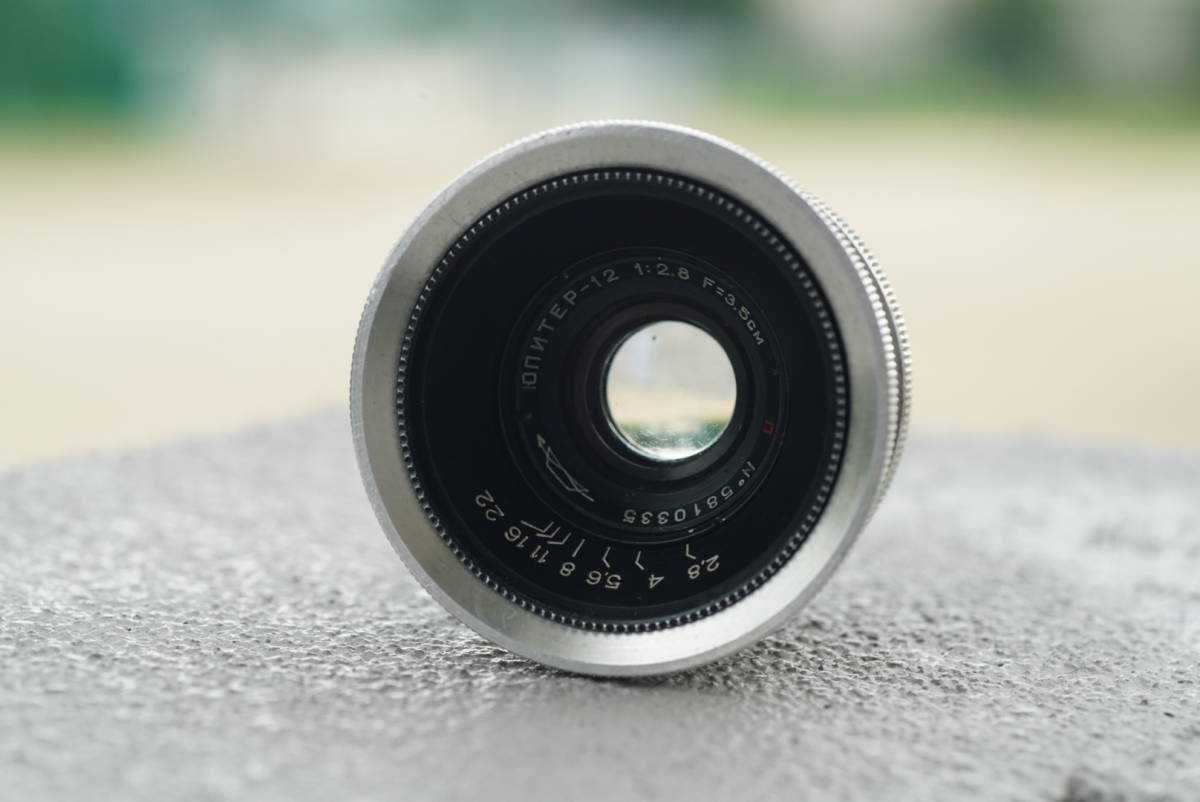 極美品 シルバー Jupiter-12 35mm f2.8 ジュピター l39 ライカL