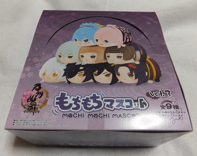 再販もちもちマスコット 刀剣乱舞-ONLINE- 刀剣乱舞 もちもちマスコット vol.3 全9種 １ＢＯＸ 【刀剣乱舞】もちもちマスコット　江雪　宗三　小夜　左文字