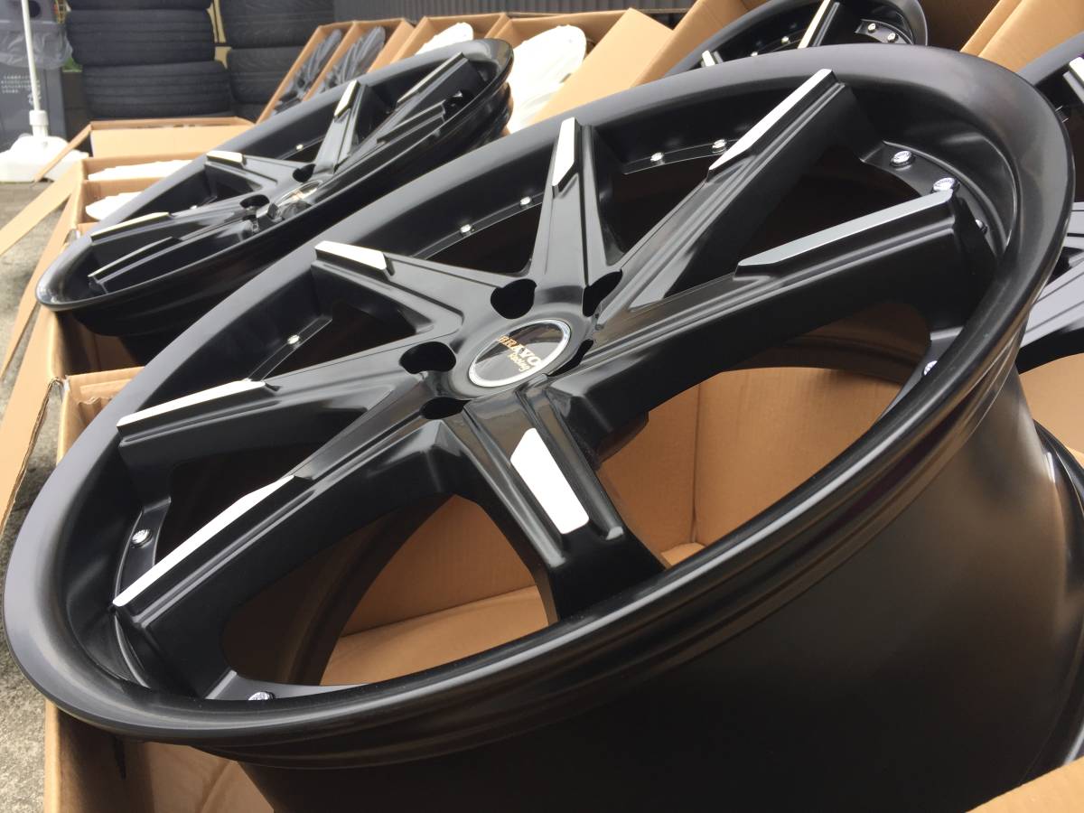 ホイール BRAVO RACING 20インチ 8.5J 9.5J グレー 4本 BRAVO RACING