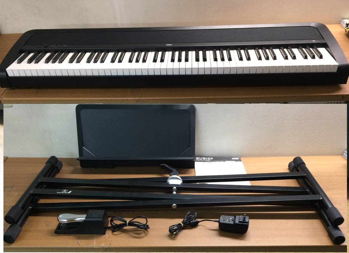 電子ピアノ KORG Yahoo!オークション コルグ B1 B1モデル スタンド 