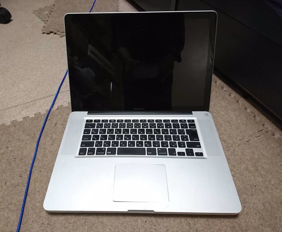 MacBook Pro 15-inch early 2011 Core i7 4GB 320GB ジャンク 部品取り