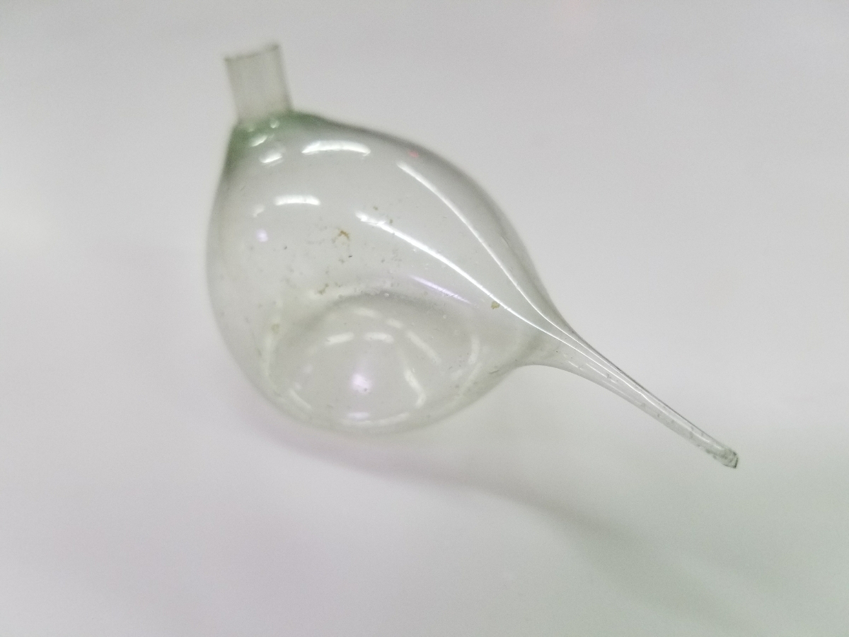洗眼瓶 昭和レトロ レトロな茶色いガラス瓶 11×12.5×9cm 洗眼器 医療