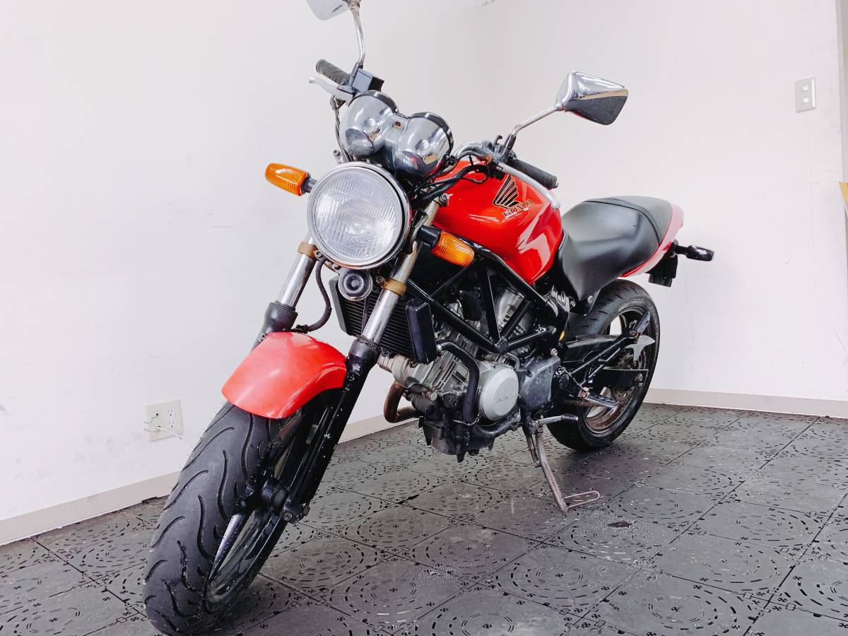 HONDA 真紅のVTR250 MC33 実働 ジャンク品 福岡発 熊本鹿児島佐賀大分 