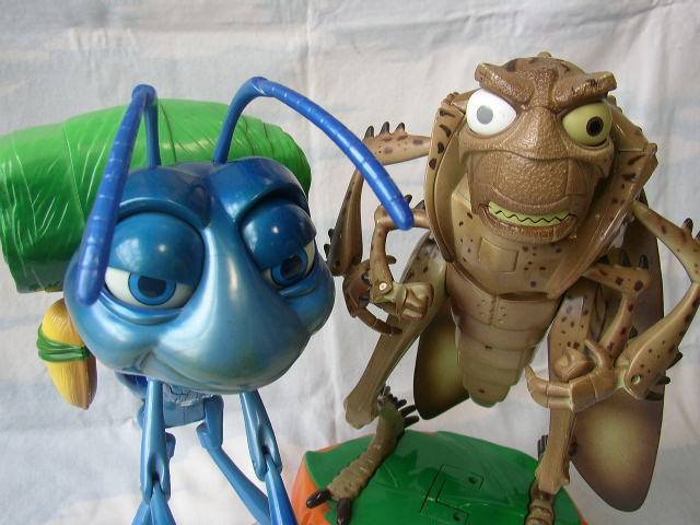 ディズニーアニメ バグズ ライフ フリックとポッパーの大きなしゃべる人形 バグズライフ 売買されたオークション情報 Yahooの商品情報をアーカイブ公開 オークファン Aucfan Com