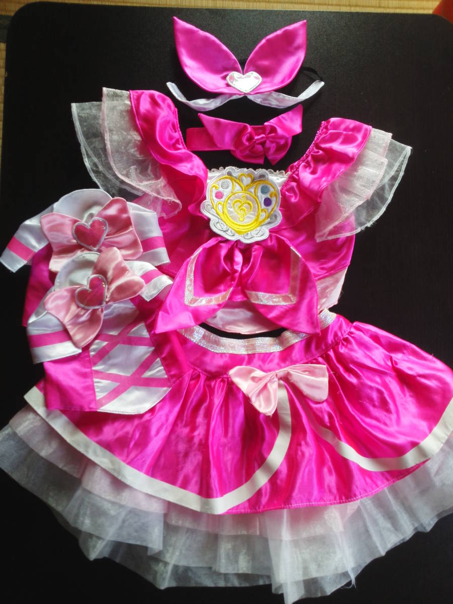 スイートプリキュア キュアメロディ なりきり変身 キャラリート キッズ リサイクル コスプレ 衣装 プリキュア プリチューム プリキュア 売買されたオークション情報 Yahooの商品情報をアーカイブ公開 オークファン Aucfan Com