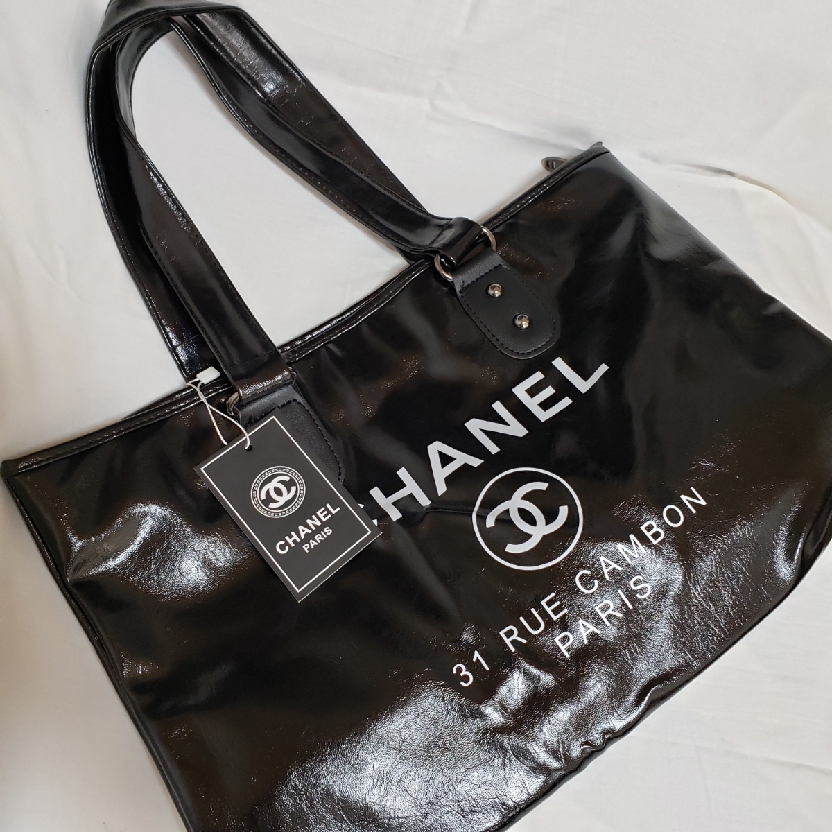 ◇シャネル CHANEL ノベルティ エコバッグ トートバック 男女兼用