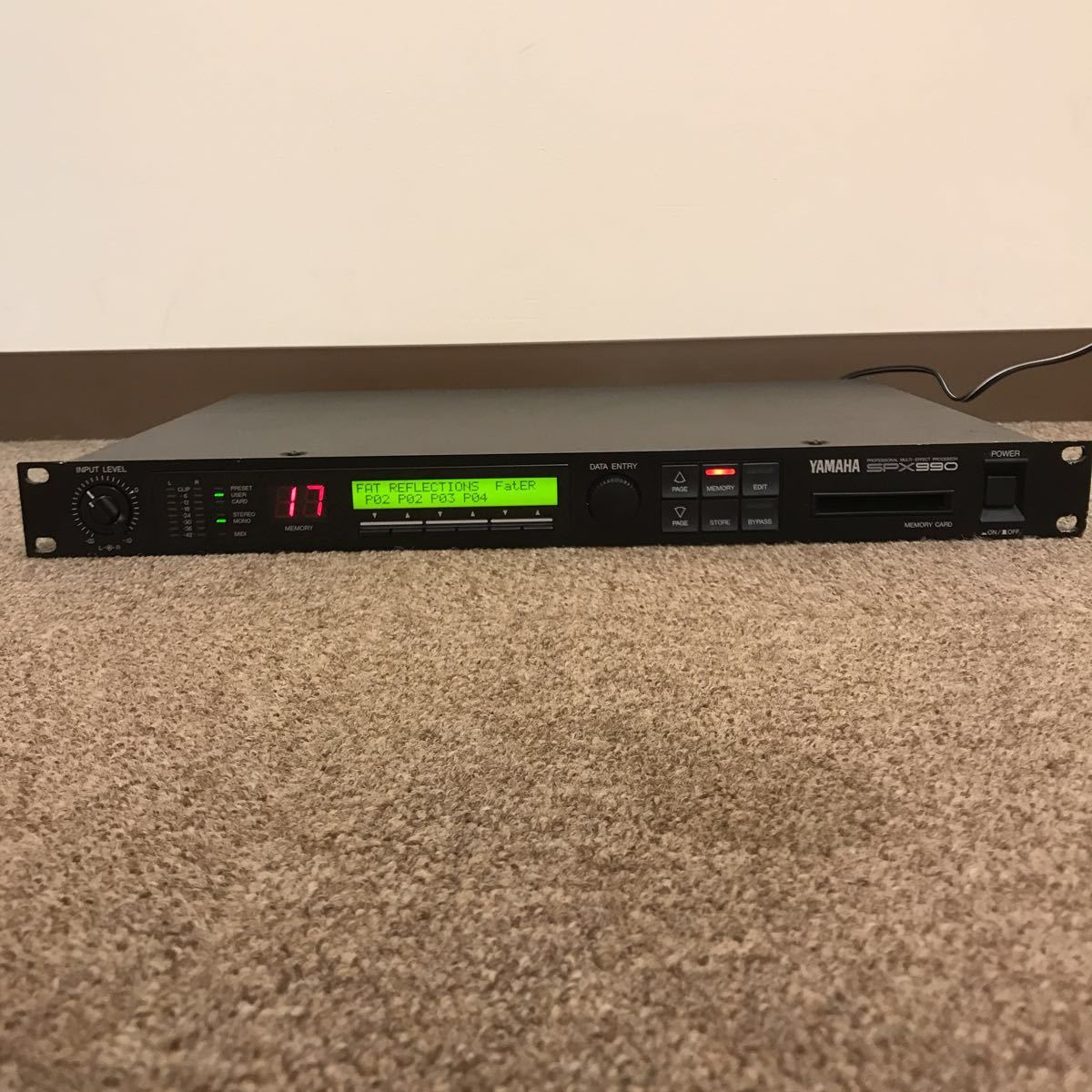 現役にして伝説！！】YAMAHA ヤマハ◇◇SPX990 マルチエフェクター