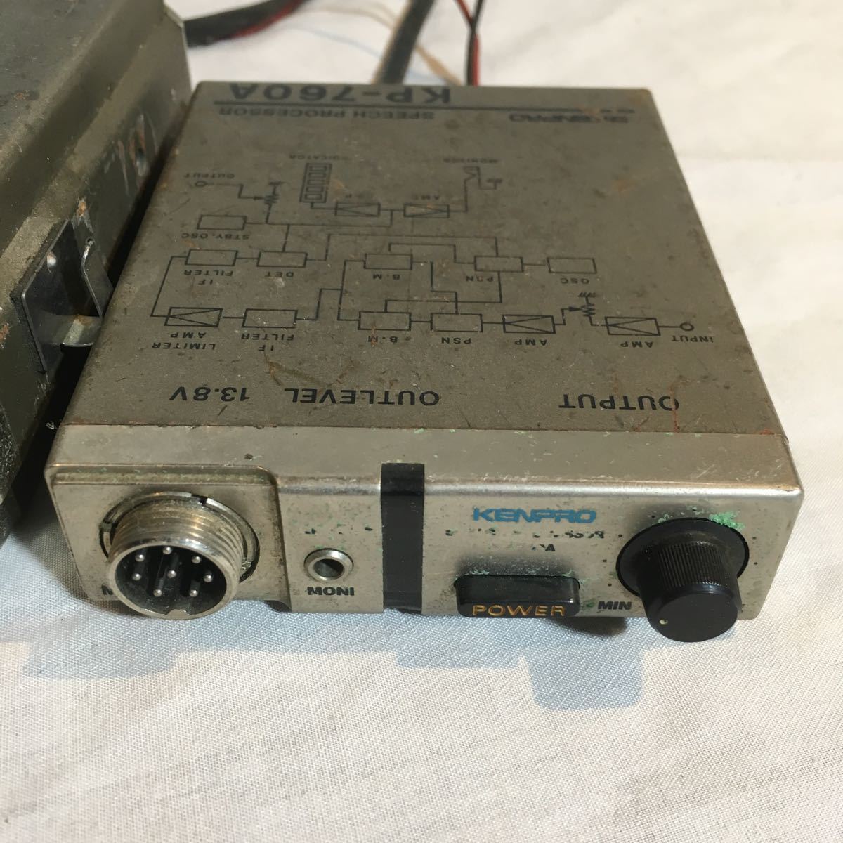 買取 通販 KENPRO ケンプロ RF スピーチプロセッサー KP-121 KP-760A 2