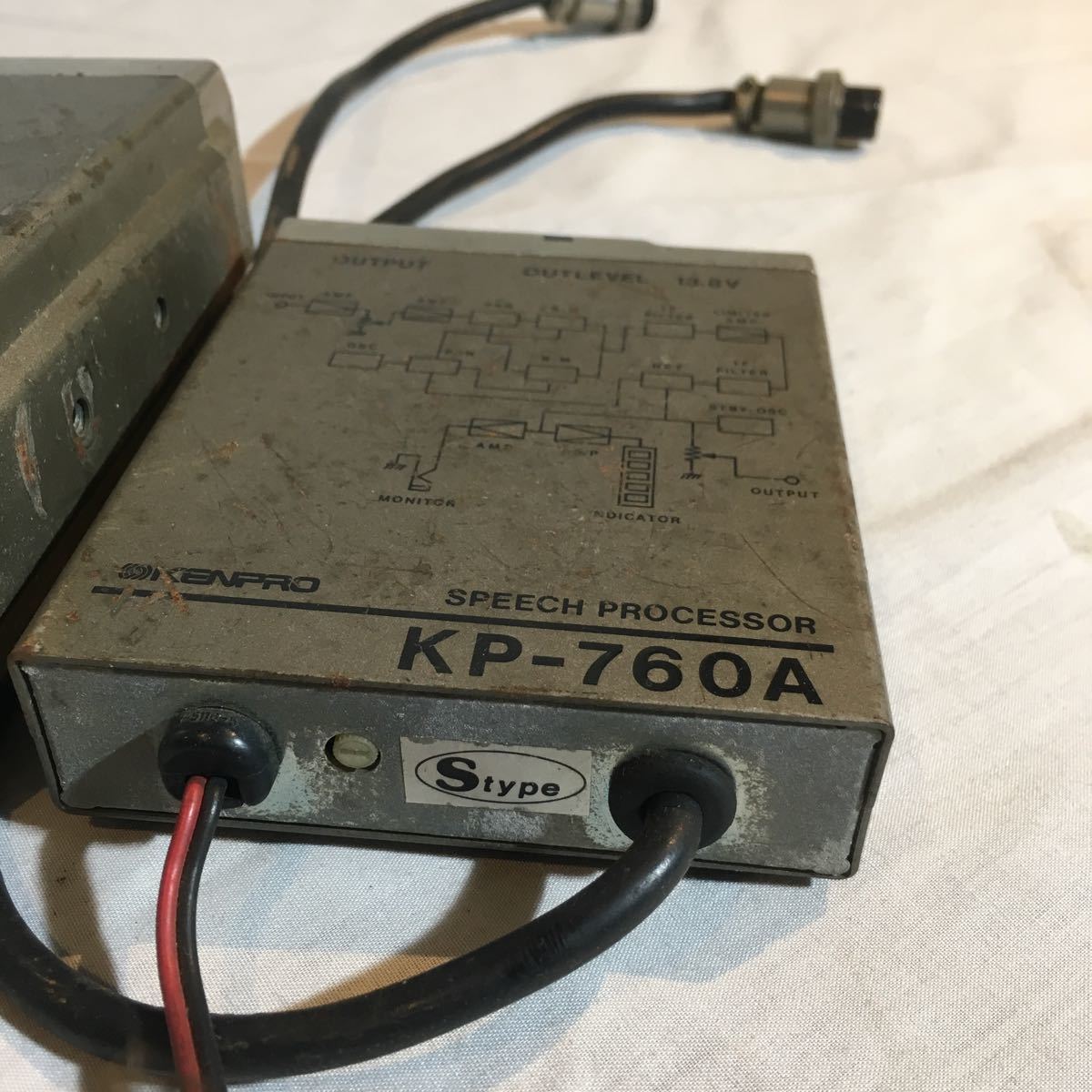 ☆KP-760A ケンプロ KP-760A スピーチプロセッサー 4ピン NASA