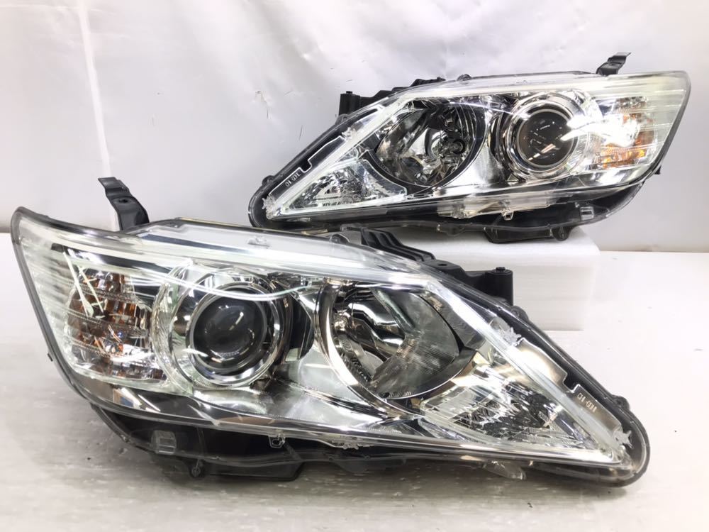 カムリ AVV50 前期 純正HIDヘッドライト左右セット 打刻4 koito33-150 (L19-28) カムリ ヘッドライト LED AVV５０ HIDヘッドライト左右セット 左右