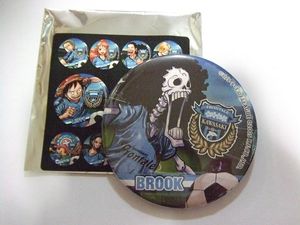 激安販売 オンライン レア ワンピース ONEPIECE Jリーグ 缶バッジ